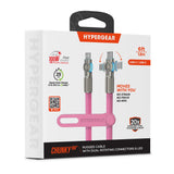 HyperGear Chunky180° 100W USB-C to USB-C Rugged Fast Charge Cable