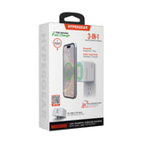 HyperGear MaxCharge 3-in-1 Magnetic Wall Charger White