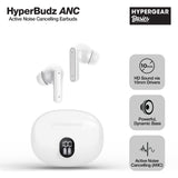 HyperGear HyperBudz ANC True Wireless Earbuds White