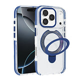 Transparent Case with Wireless Charging Kickstand - for iPhone 17 Pro Max