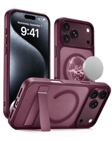 Magnetic Dual-Stand Protective Case for iPhone 17 Pro / 18 Pro