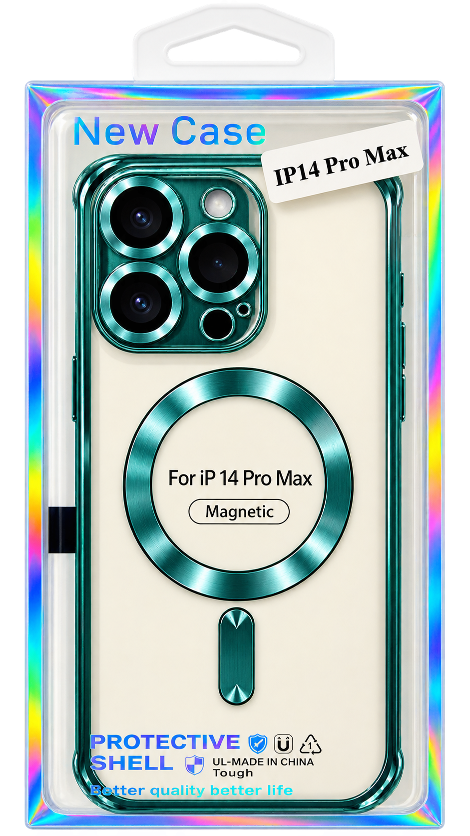 EZONE iPhone 14 Pro Max Magnetic Wireless Charging Case