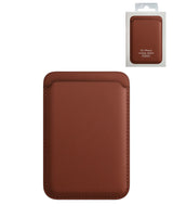 Leather Magnetic Card Wallet Holder