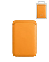 Leather Magnetic Card Wallet Holder