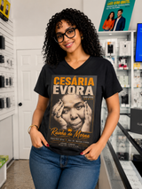 Cesaria Evora T-shirt Cabo Verde Unisex