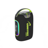 WORRYFREE 50W Bluetooth Speaker with RGB Lights & Carry Handle