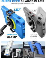 2-in-1 Tablet Cup Holder Mount, Extra Drink Holder for Car Truck iPad Stand