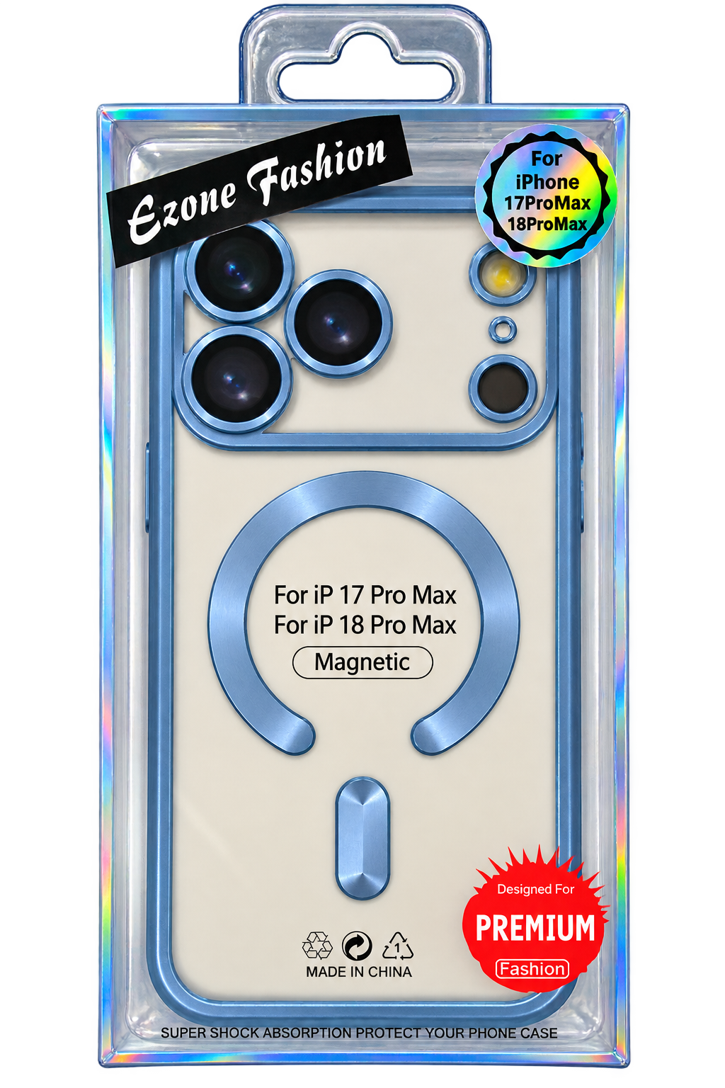 iPHONE 17/18 PRO MAX ezone MAGSAFE SOFT CASE