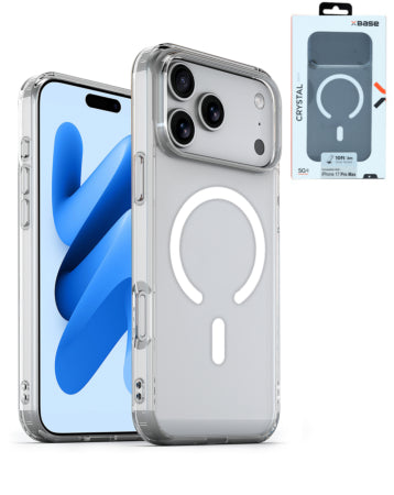 xBase by PowerPeak - Magsafe Clear Case for iPhone 17 Pro Max