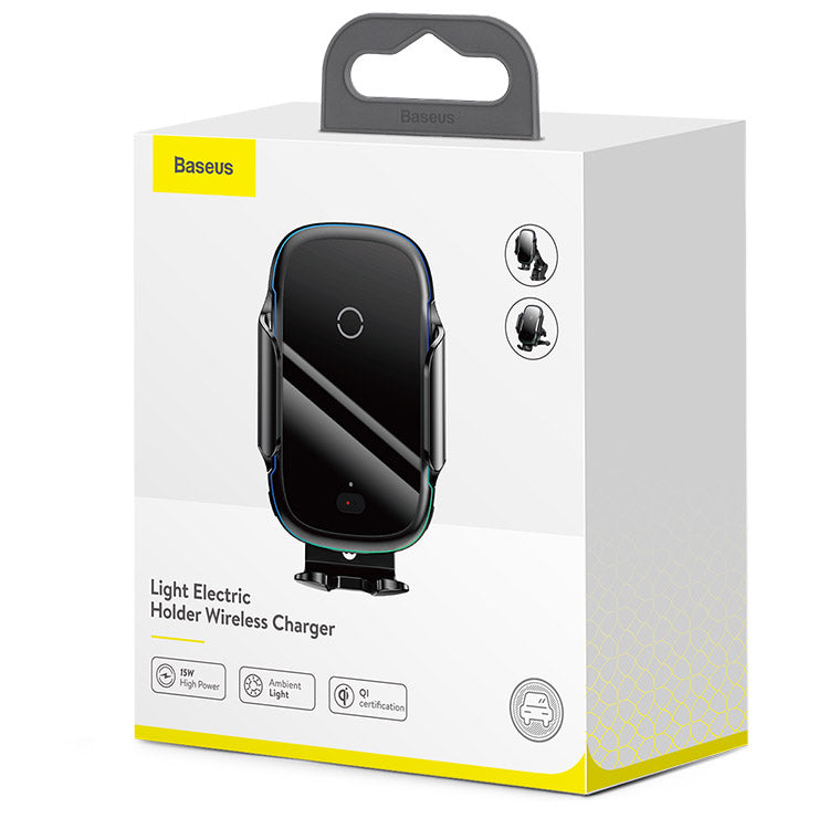 Baseus Light Electric Holder Wireless Charger(15W)