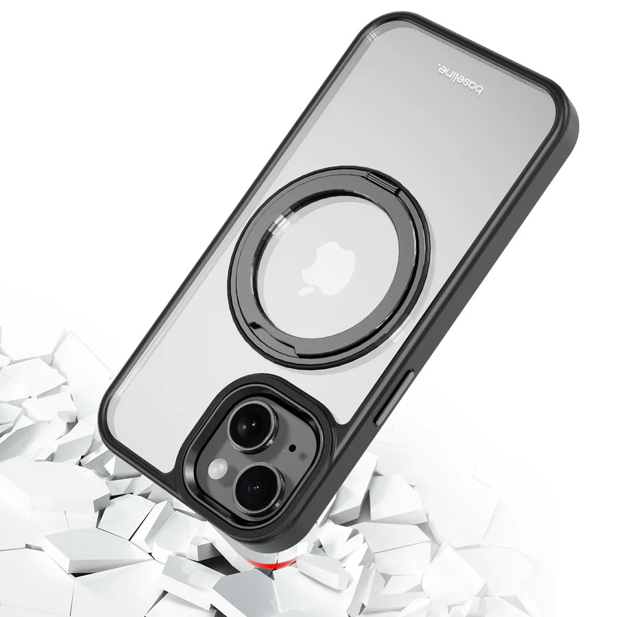 baseline RingRound 360° Kickstand Case w/ MagSafe for Apple iPhone 17e / 16e / 14 / 13