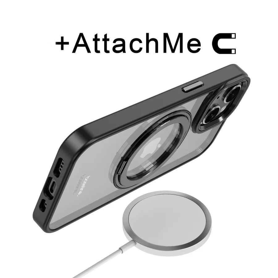 baseline RingRound 360° Kickstand Case w/ MagSafe for Apple iPhone 17e / 16e / 14 / 13