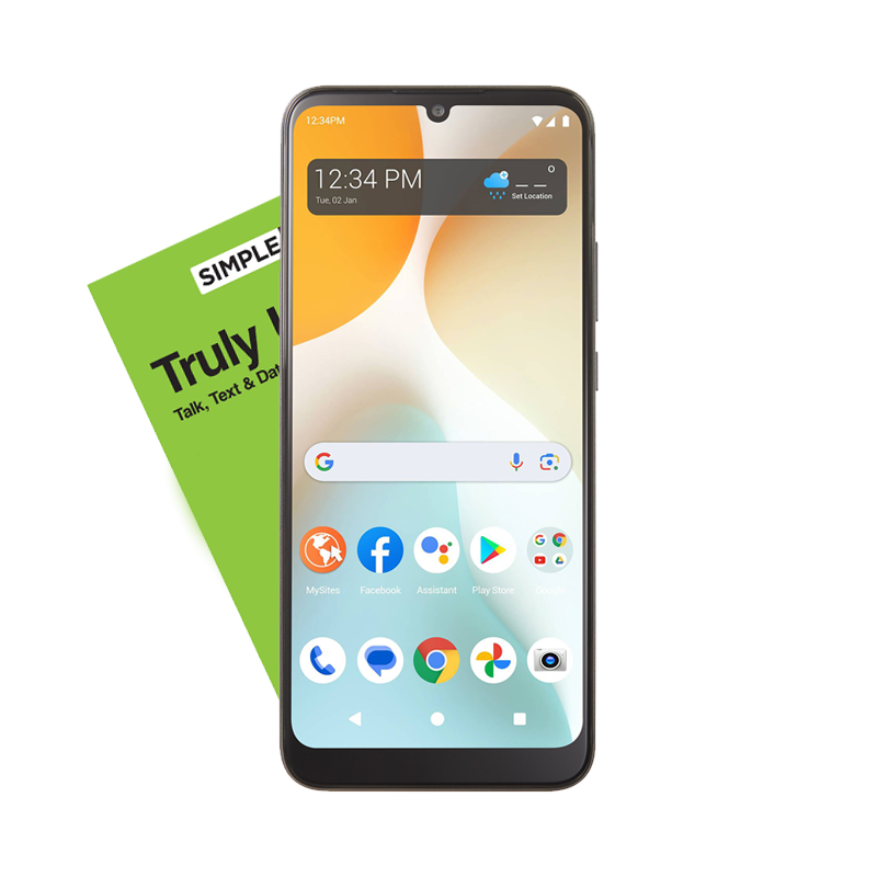 SIMPLE MOBILE BLU View 5 PRO SMP VZW