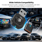echelon CruiseCast Wireless CarPlay & Android Auto Adapter - Black