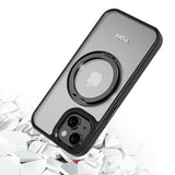 FDN RingRound 360° Kickstand Case w/ MagSafe for Apple iPhone 15 - Black