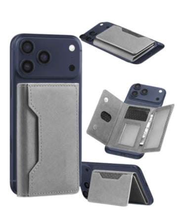 Universal Magnetic Leather Wallet