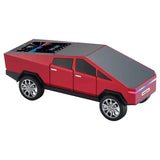 MaxPower Tesla cyber truck style Bluetooth Speaker with front flashing LED Lights and Back Light Up Panel