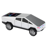 MaxPower Tesla cyber truck style Bluetooth Speaker with front flashing LED Lights and Back Light Up Panel