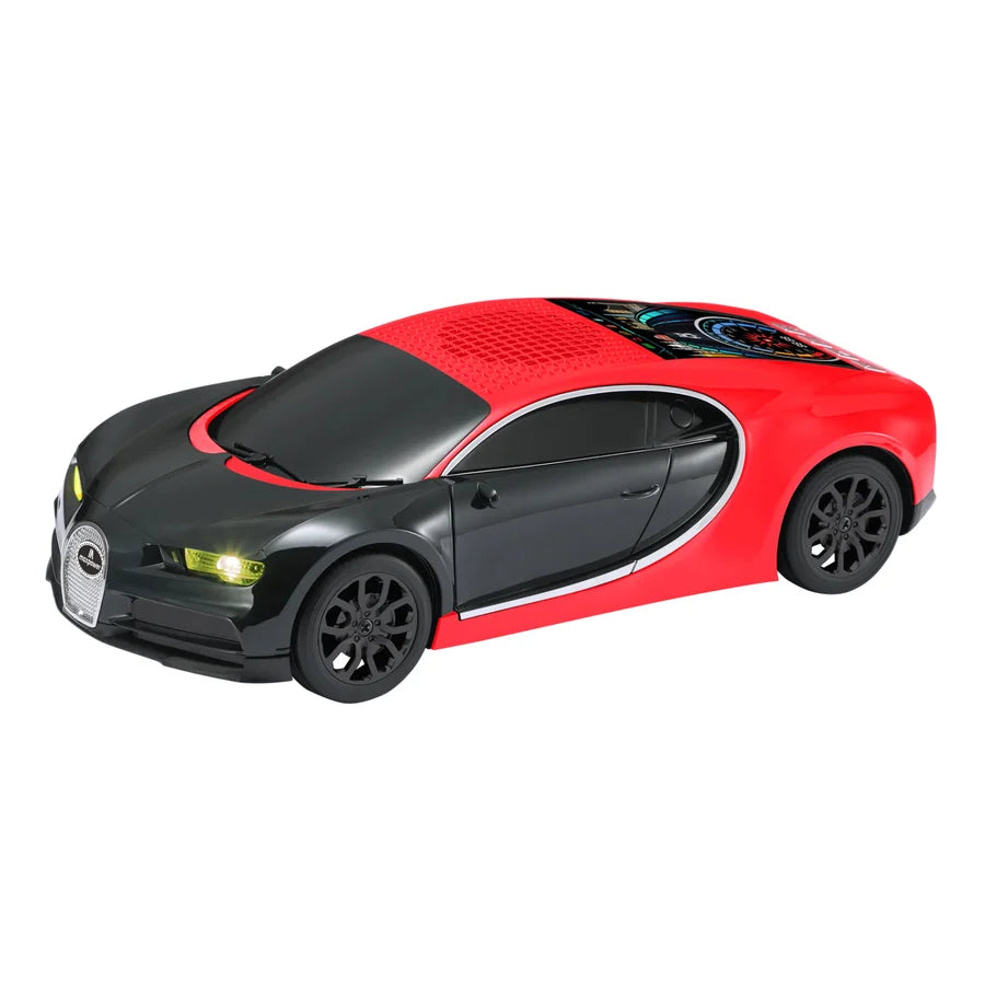 MaxPower Bugatti Style Bluetooth Speaker with LED Lights + Digital Display