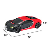 MaxPower Bugatti Style Bluetooth Speaker with LED Lights + Digital Display