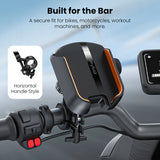 MyBat RideLock Motorcycle Phone Mount and Phone Holder for Bikes - Black