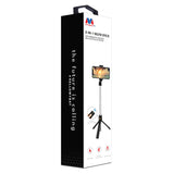 MyBat Wireless Selfie Stick(with Shutter Control) - Black