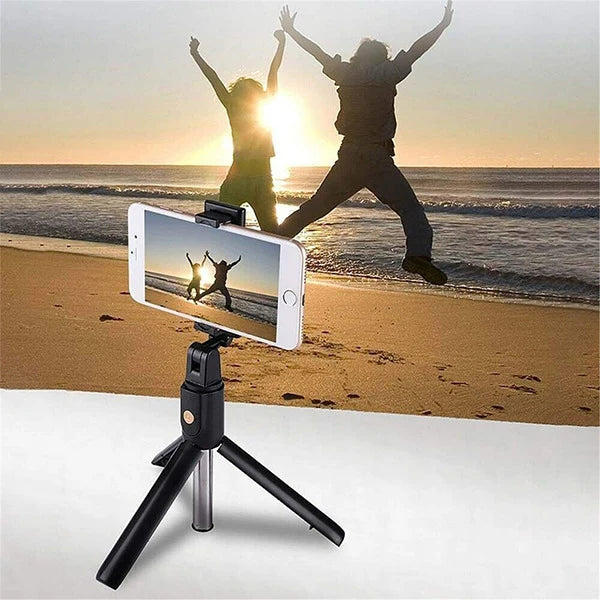 MyBat Wireless Selfie Stick(with Shutter Control) - Black