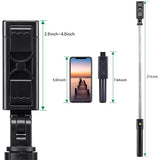 MyBat Wireless Selfie Stick(with Shutter Control) - Black