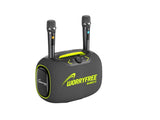 Worryfree WPB2 Party Box Wireless Bluetooth Speaker With Two Microphones & Tripod - Black