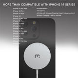 MyBat Pro Magnetic Wireless Charger for iPhone 14 Series – Silver