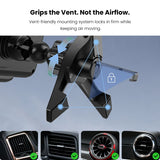 MyBat Pro PowerTurn Wireless Charging Car Vent Mount