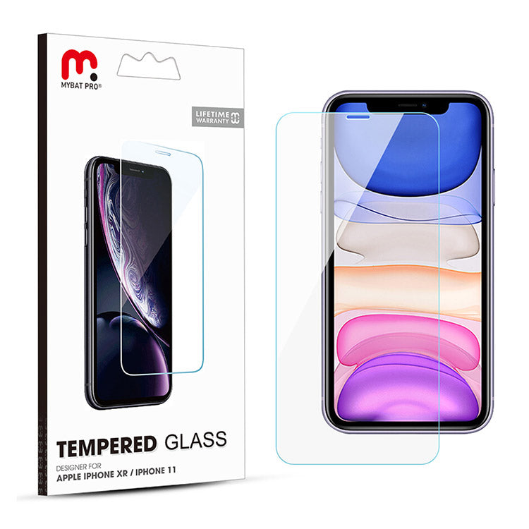 Protetor de tela de vidro temperado MyBat Pro para Apple iPhone 11 / iPhone XR - transparente