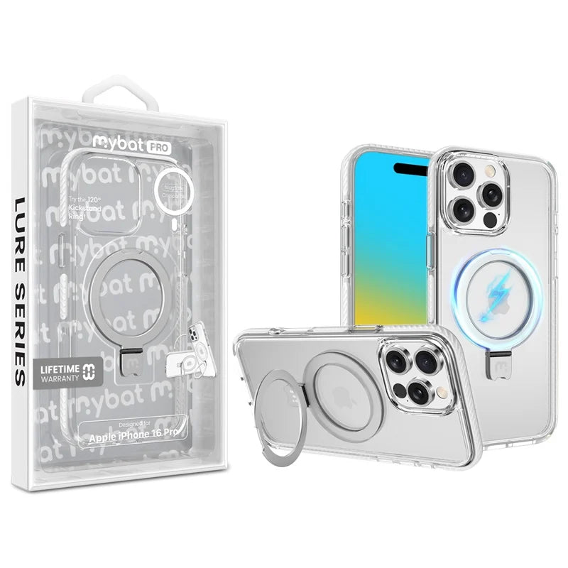 MyBat Pro Lure Series Case w/ MagSafe Kickstand Ring for Apple iPhone 16 PRO