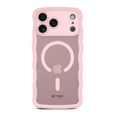 MyBat Pro Contour Series MagSafe Wavy Matte Case for Apple iPhone 18 Pro Max / 17 Pro Max - Pink