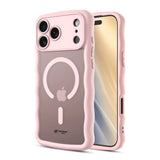 MyBat Pro Contour Series MagSafe Wavy Matte Case for Apple iPhone 18 Pro Max / 17 Pro Max - Pink