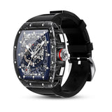 MyBat Pro Monarch Crystal Fitness Smartwatch – Black