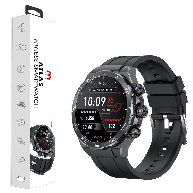 MyBat Pro Atlas Fitness Smartwatch – Black