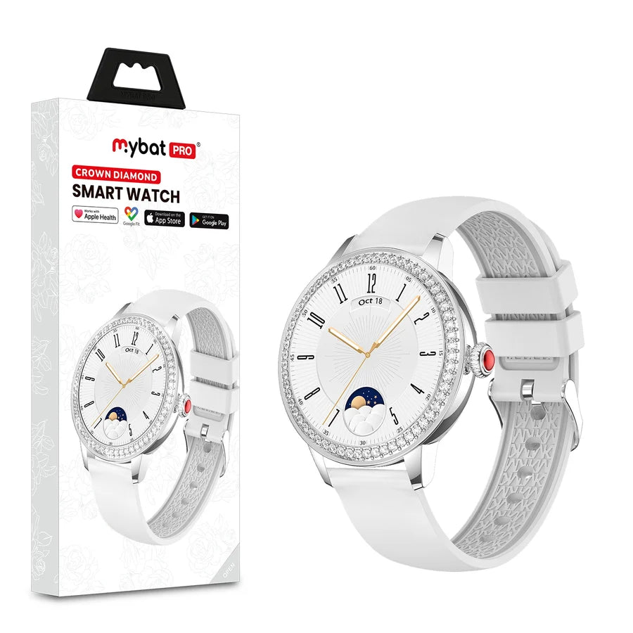 MyBat Pro Crown Diamond Smart Watch