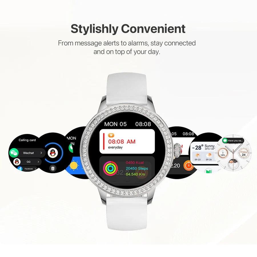 MyBat Pro Crown Diamond Smart Watch