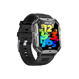 RWAN Smart Watch-1000mAh Battery 50-Day Standby Time, 2.01-inch HD Screen - Black