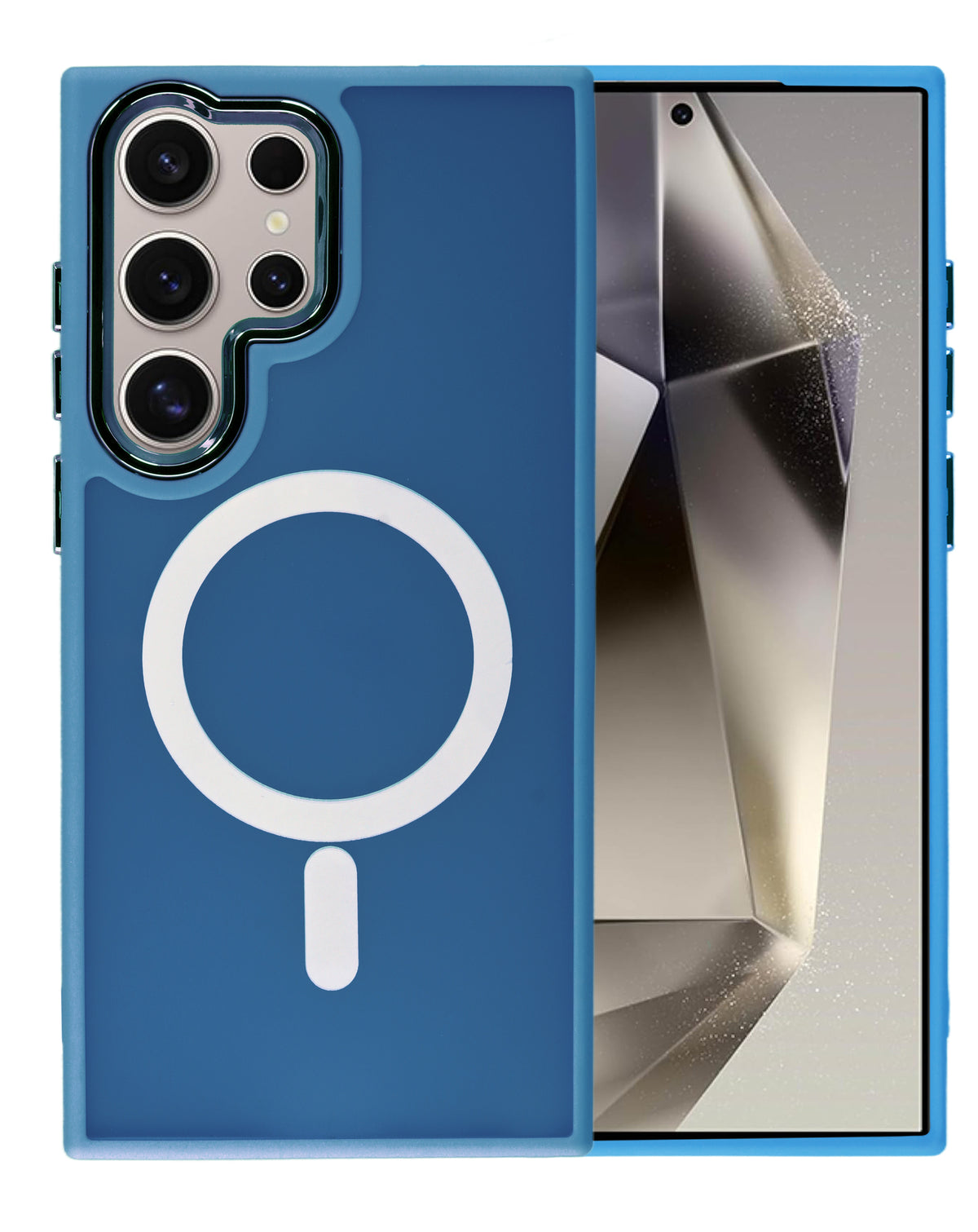 Magnetic Wireless Charging Case for Galaxy S22 Ultra