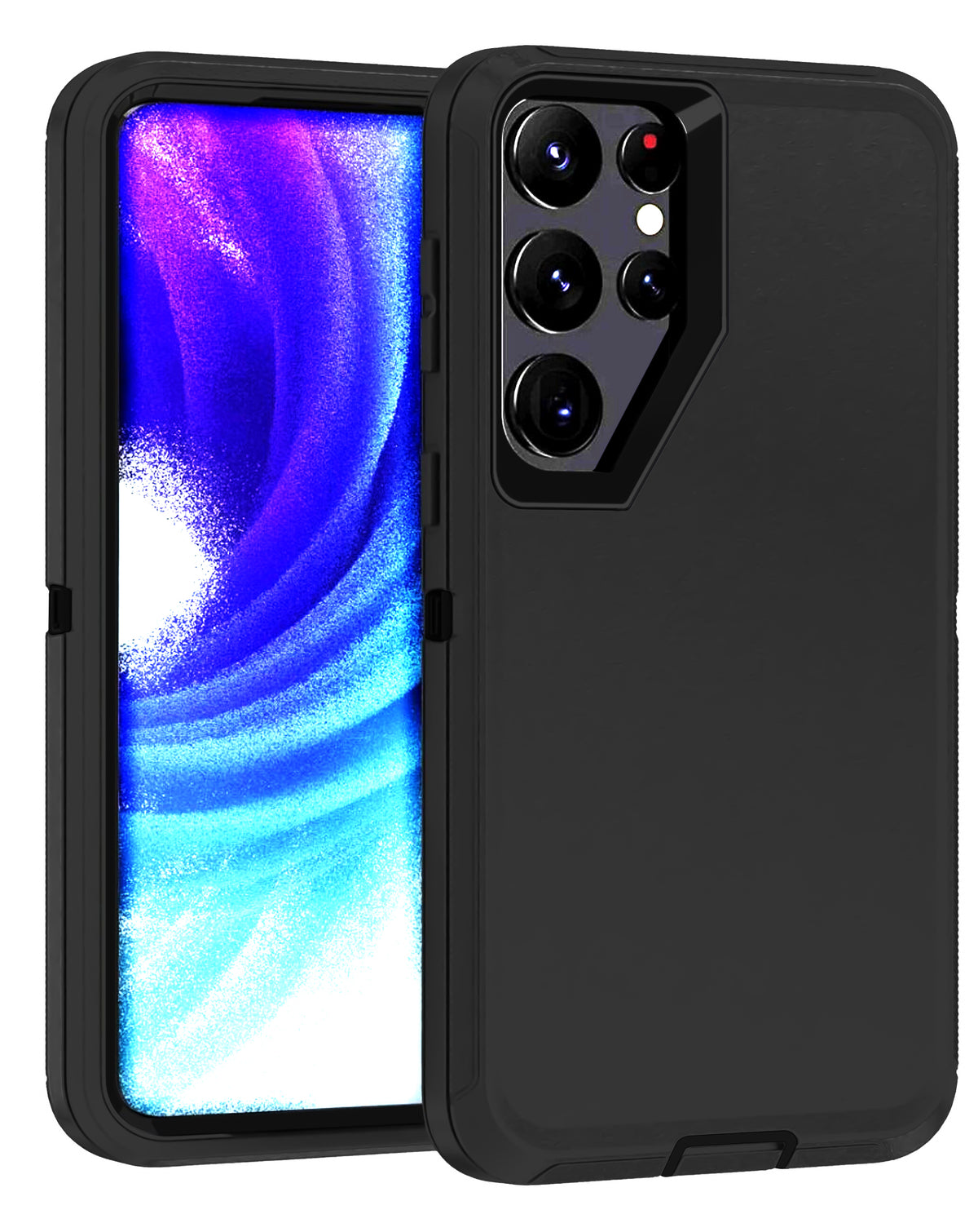 Galaxy S24 Ultra Heavy Duty Case - Black