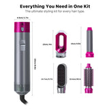 Roykin 5-in-1 Blow Dryer Hair Brush and Styling Kit