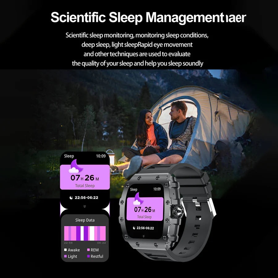 MyBat Pro Fitness Smartwatch - Black