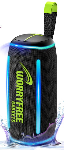 WORRYFREE 40W Wireless Portable Bluetooth Speaker with RGB Lights