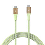 EcoBlvd LifeVine USB-C to USB-C Cable (L=6 FT) - Green