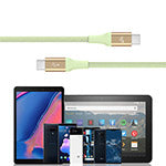 EcoBlvd LifeVine USB-C to USB-C Cable (L=6 FT) - Green