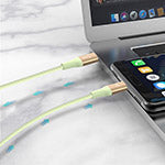 EcoBlvd LifeVine USB-C to USB-C Cable (L=6 FT) - Green