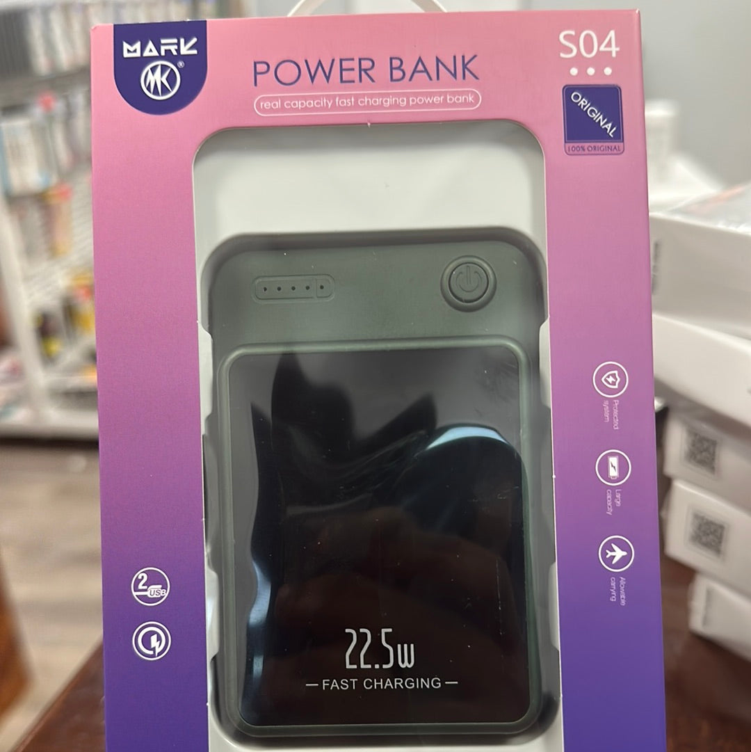 BANCO DE POTÊNCIA MARK S04 10000 mAh