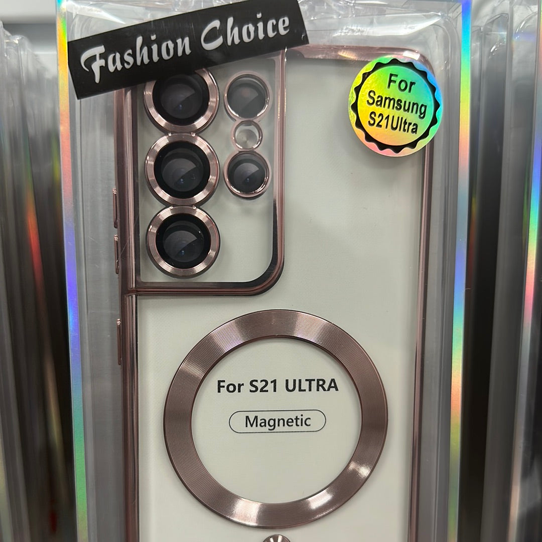 FUNDA MAGSAFE PARA iPHONE 11 - TRANSPARENTE : 11